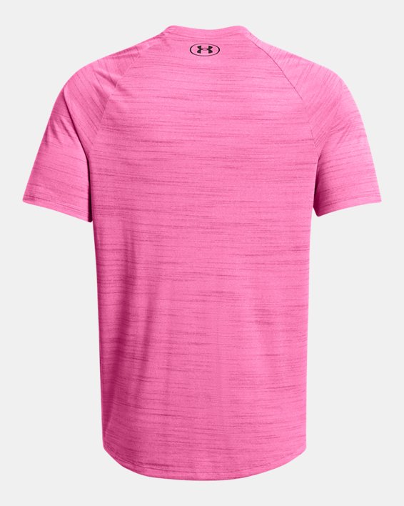 Tee-shirt à manches courtes UA Tech™ 2.0 Tiger pour homme, Pink, pdpMainDesktop image number 3